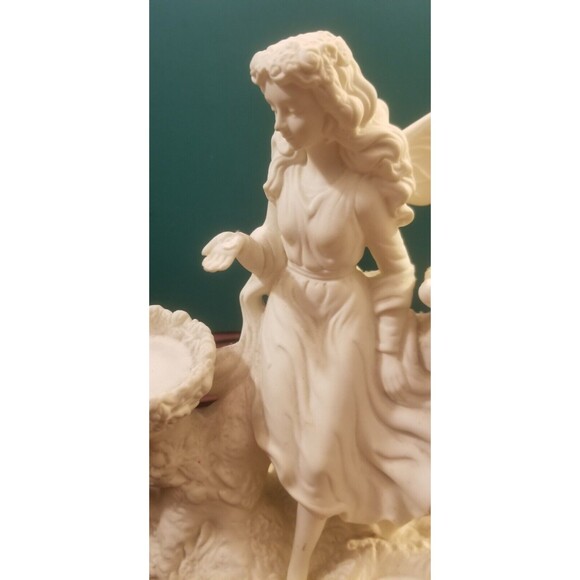 PartyLite P7298 Ariana's Garden Fairy Statue Tea Light Candle Holder Figurine - Picture 6 of 6